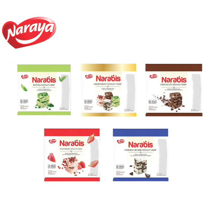 

Naraya Narabis 200g - Nougat Crisp / Cone