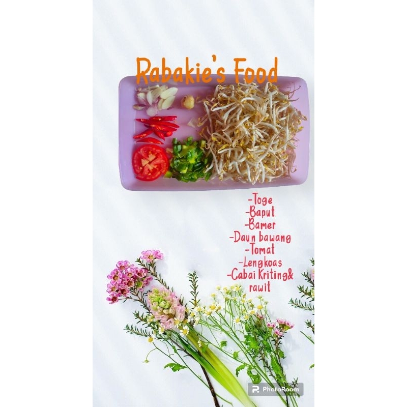 

toge bumbu potong lengkap