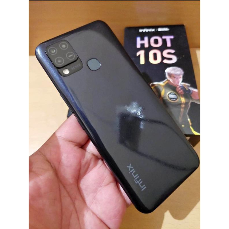 INFINIX HOT 10S 6/128GB SECOND FULLSET MULUS