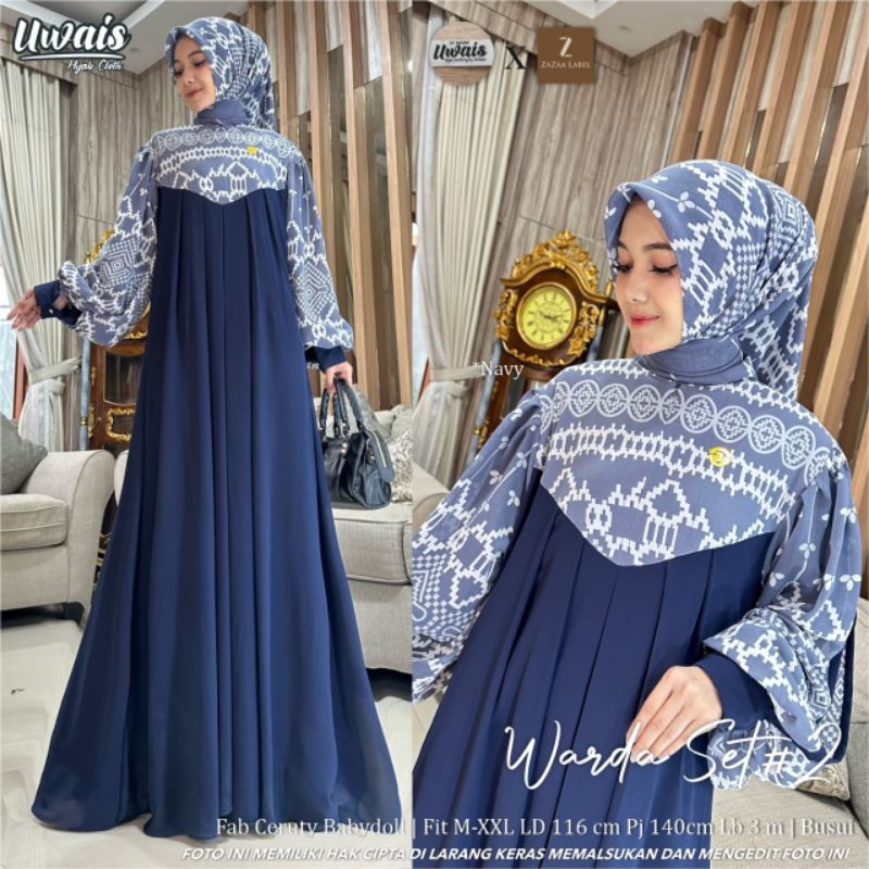 warda set Hijab original by Uwais
