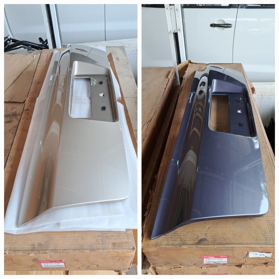 COVER GARNISH BAGASI DUDUKAN PLAT NOMOR HONDA ODYSSEY ORIGINAL