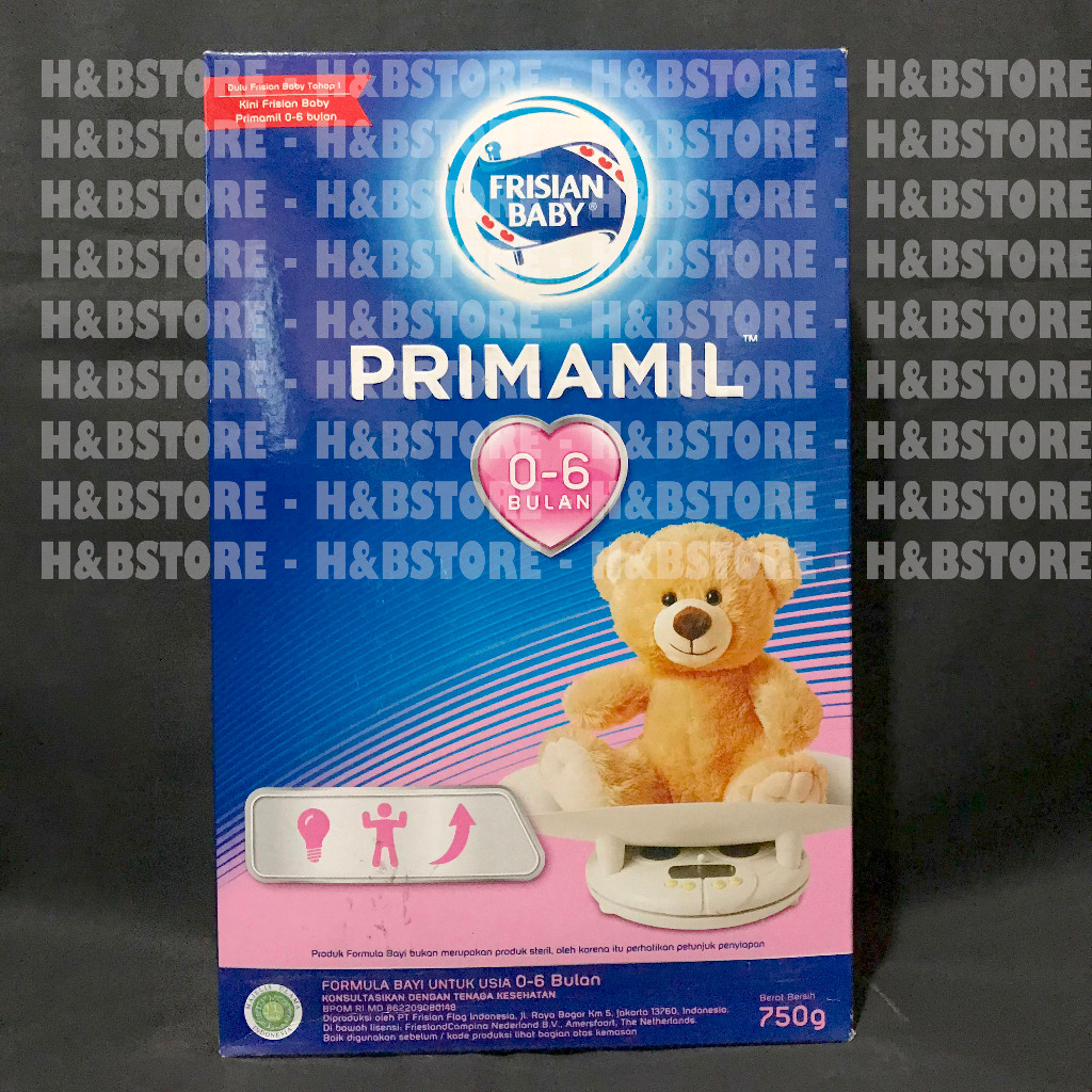 FRISIAN BABY Primamil Susu Formula Bayi 0-6 Bulan 750 g