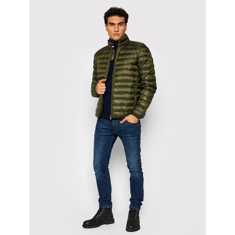 JAKET TOMMY HILFIGER DACKDOWN DARK GREEN ORIGINAL