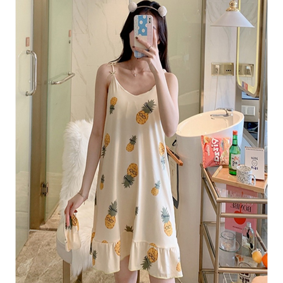 PROMO DASTER MODEL RUFFLE MOTIF TERBARU WANITA