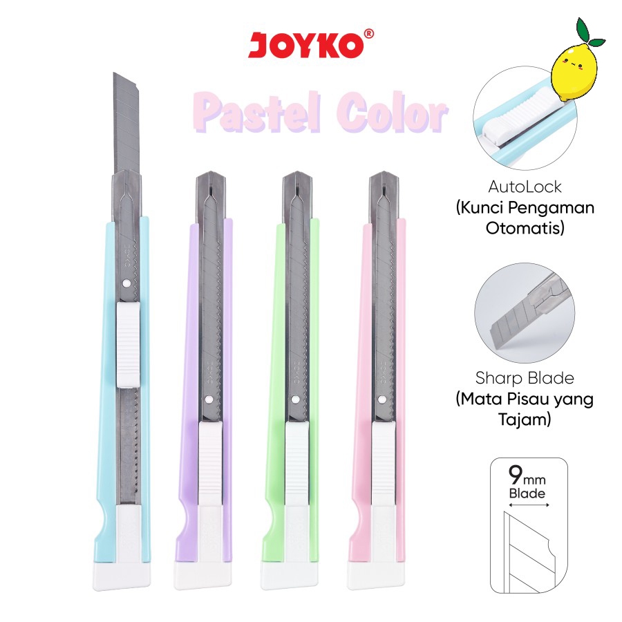 

Cutter / Pemotong Joyko A-300A Pastel Color