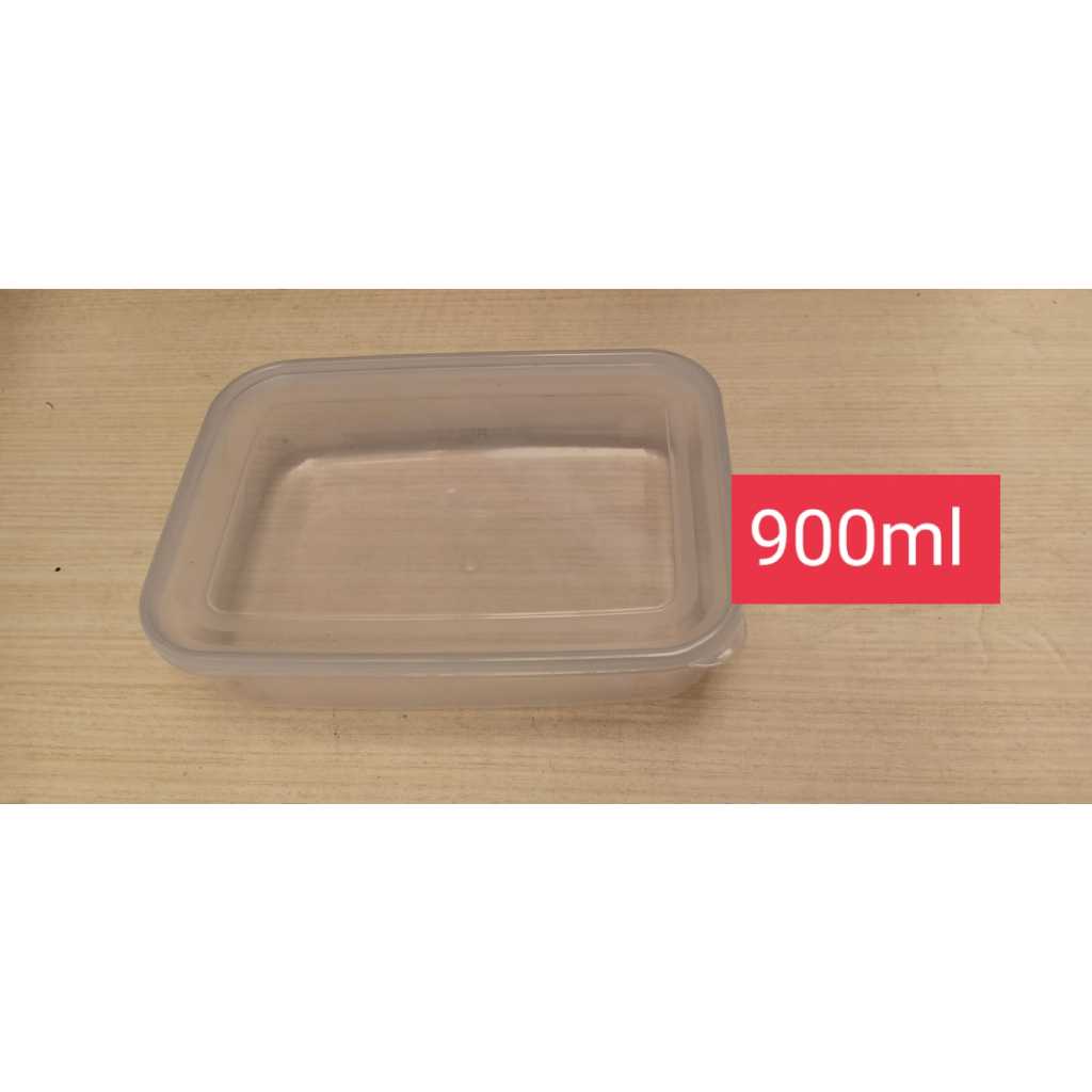 Kotak Makanan / Toples Plastik 900ml 900 ml / Kotak Bekal Anak