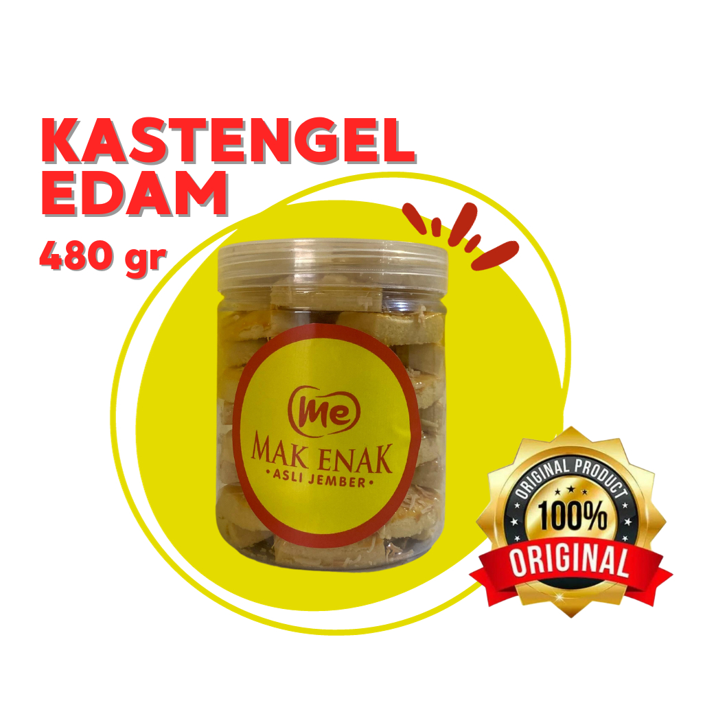 

KASTENGEL EDAM MINI 480 GRAM - MAK ENAK ASLI JEMBER OFFICIAL STORE