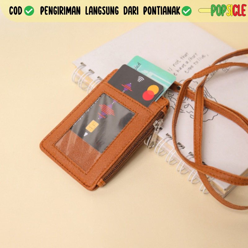 

Name Flashee Tag ID Card Holder Coklat Muda Resleting V2 Name Tag Seleting ID Card Risleting