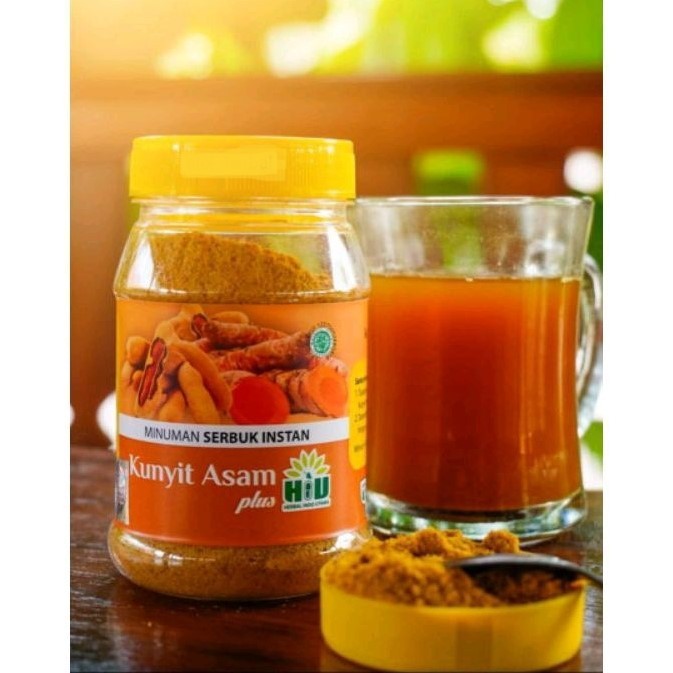 

Kunyit Asam Plus HIU Minuman Kunyit Asem