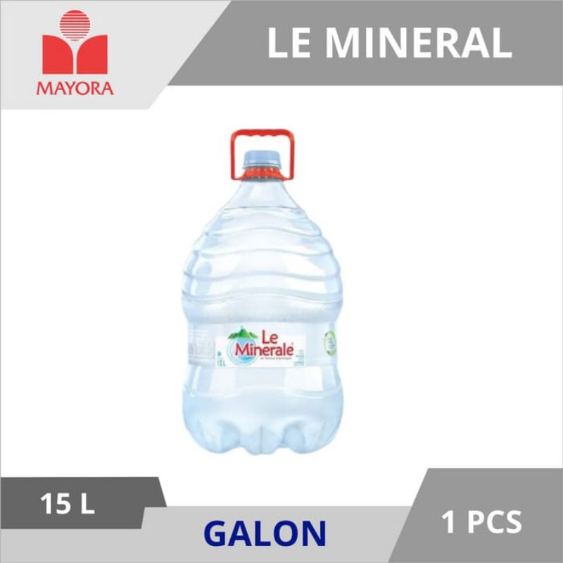 

AIR MINERAL LE MINERALE GALON 15 LITER