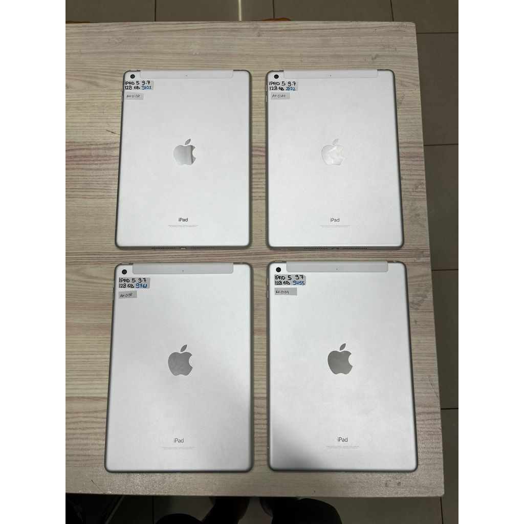 IPAD 5 9.7 INCHI 128 GB SILVER SECOND ORIGINAL