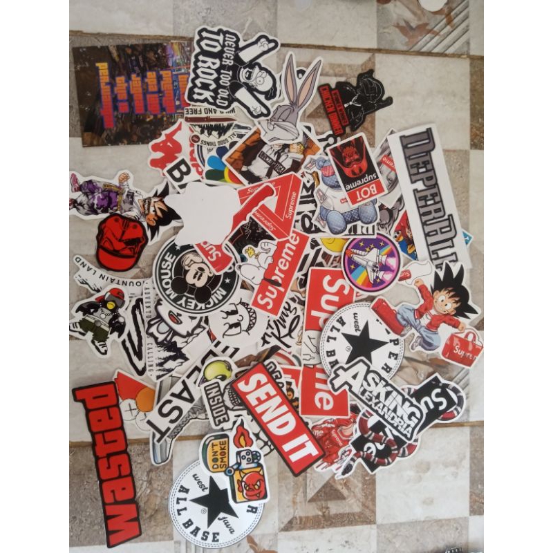 

STIKER BRAND MURAH 10RB DAPAT7STIKER