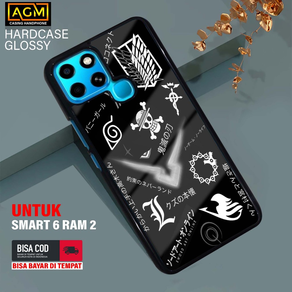 Case Infinix Smart 6 Ram 2 [Aest7] Casing infinix - Case Hp infinix Smart 6 Ram 2 Smart 6 Ram 3 Smar
