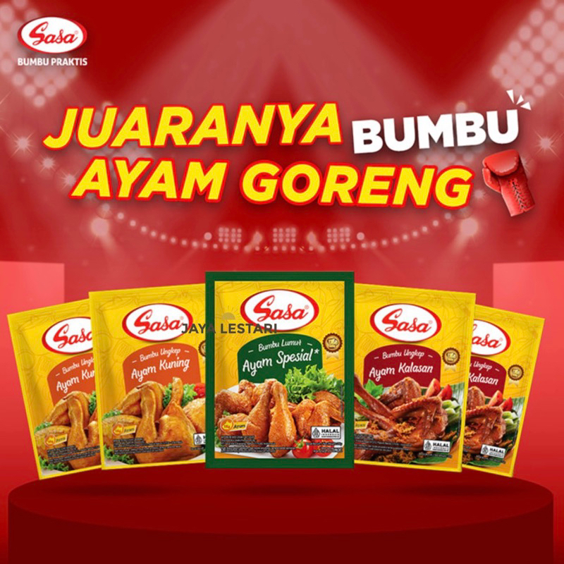 

Sasa Bumbu Ayam (2 Varian)
