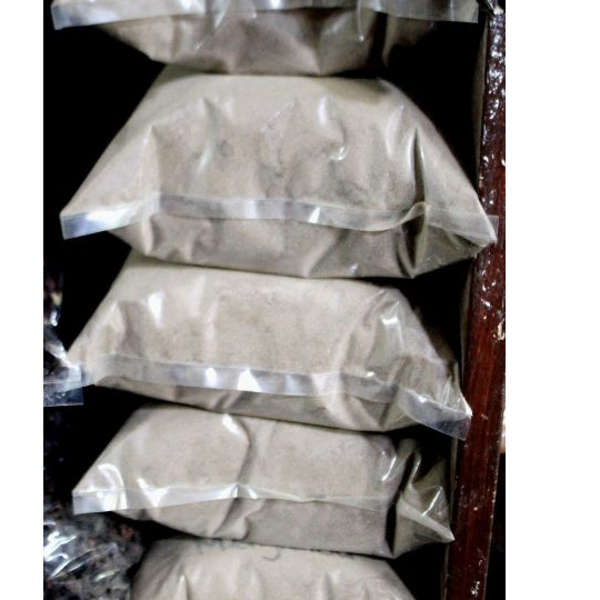 

ORIGINAL MURAH BUBUK DAUN NILAM/ POGOSTEMON CABLIN DILEM PATCHOULI GUANG XIANG-1 KG