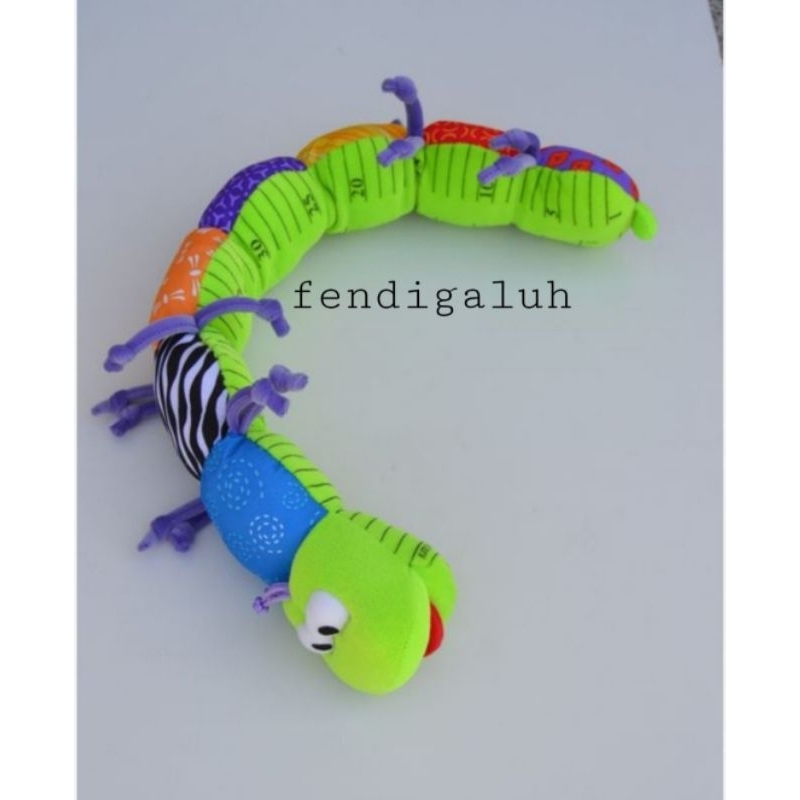 Boneka Ulil Kerincing Original Lamaze Size 60 cm/ Boneka Ulat/ Mainan