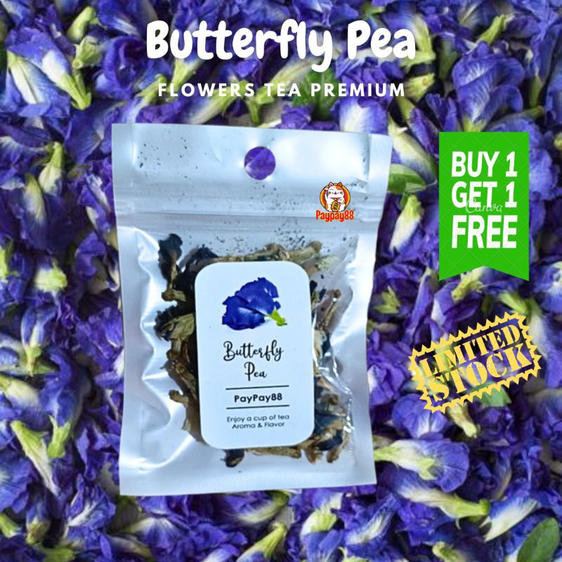 

Teh Bunga Telang Kering Organic Dried Butterfly Pea