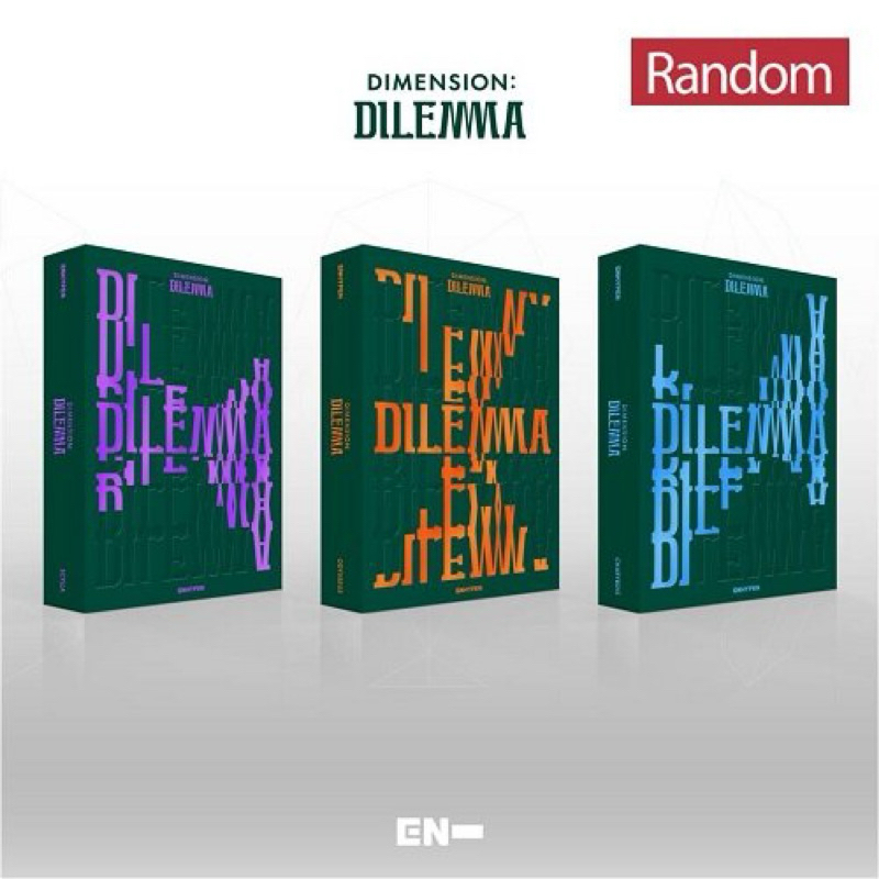(PO KOREA) ENHYPEN 1ST ALBUM DIMENSION : DILEMMA [RANDOM] ORIGINAL KOREA