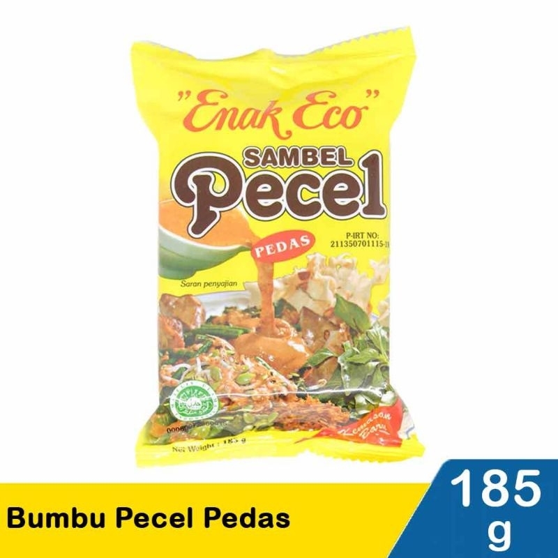 

Enak Eco Bumbu Pecel Pedas 185G