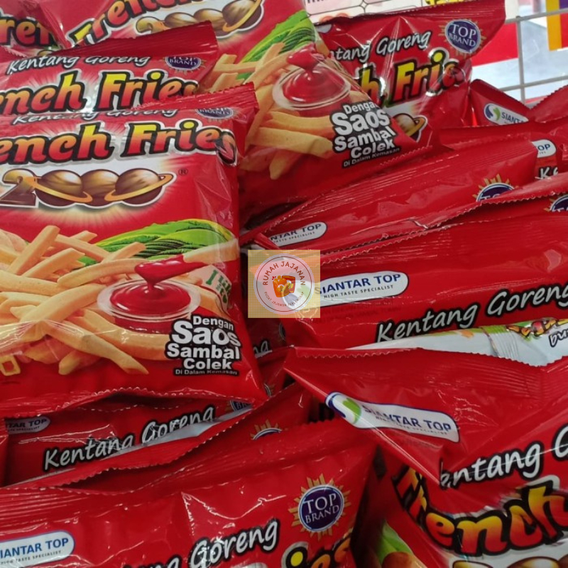 

French Fries 2000 Chiki Kentang Goreng Saos Sambal Colek Renceng