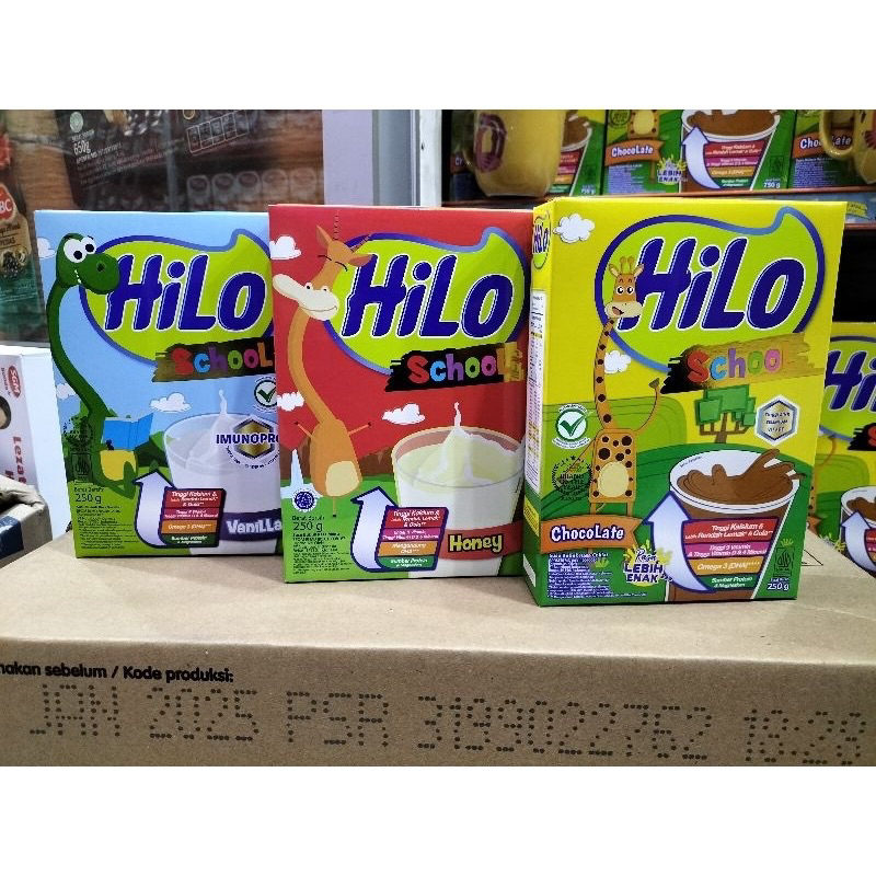 

Hilo School Rasa Chocolate/ Honey/ Vanilla 250gr