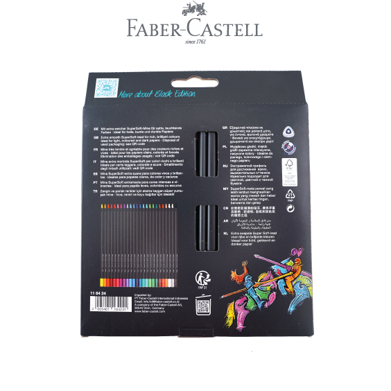 

✾✱ Faber-Castell Black Edition Colour Pencils Series