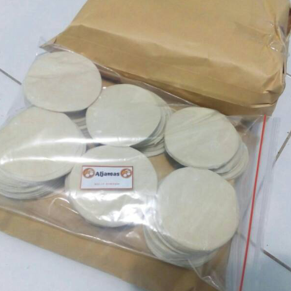 

➨➤✹✴ Kulit dimsum 9.5 cm 100 pcs/pangsit/gyoza