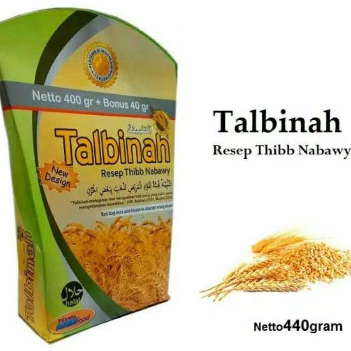 

Laris Talbinah Resep Thibb Nabawy 400+40 gram Tepung Gandum Talbinah Original