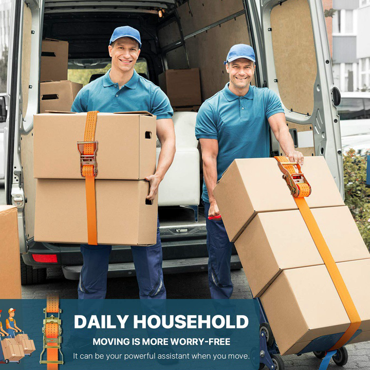 Terkini Ratchet Tie Down 6-10M Cargo Lashing Belt Tali Ikat Barang Mobil Truk trek belt sabuk belt p