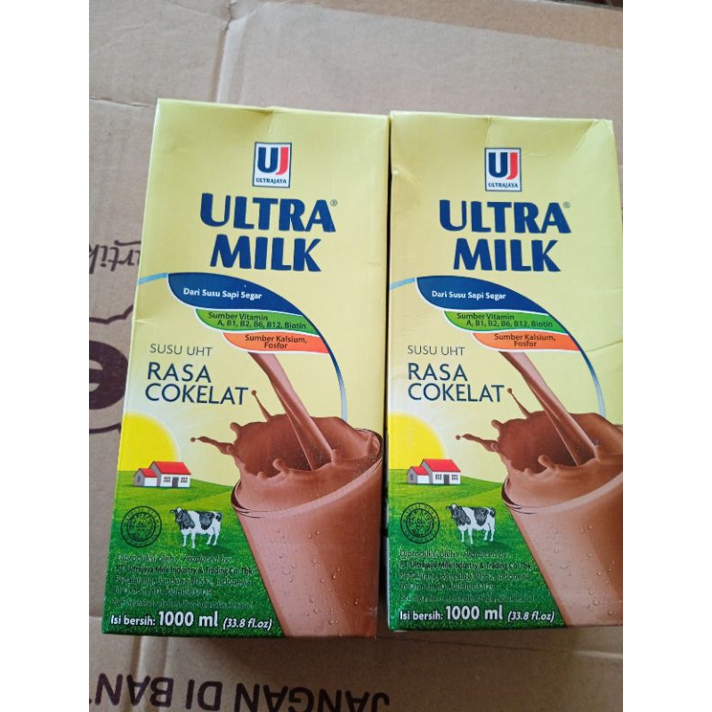 

UHT Ultra Milk coklat 1 liter termurah