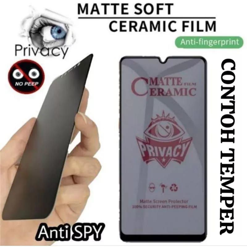 ANTI GORES TG CERAMIC SPY VIVO Y12/Y17 TEMPERED GLASS ANTI PECAH