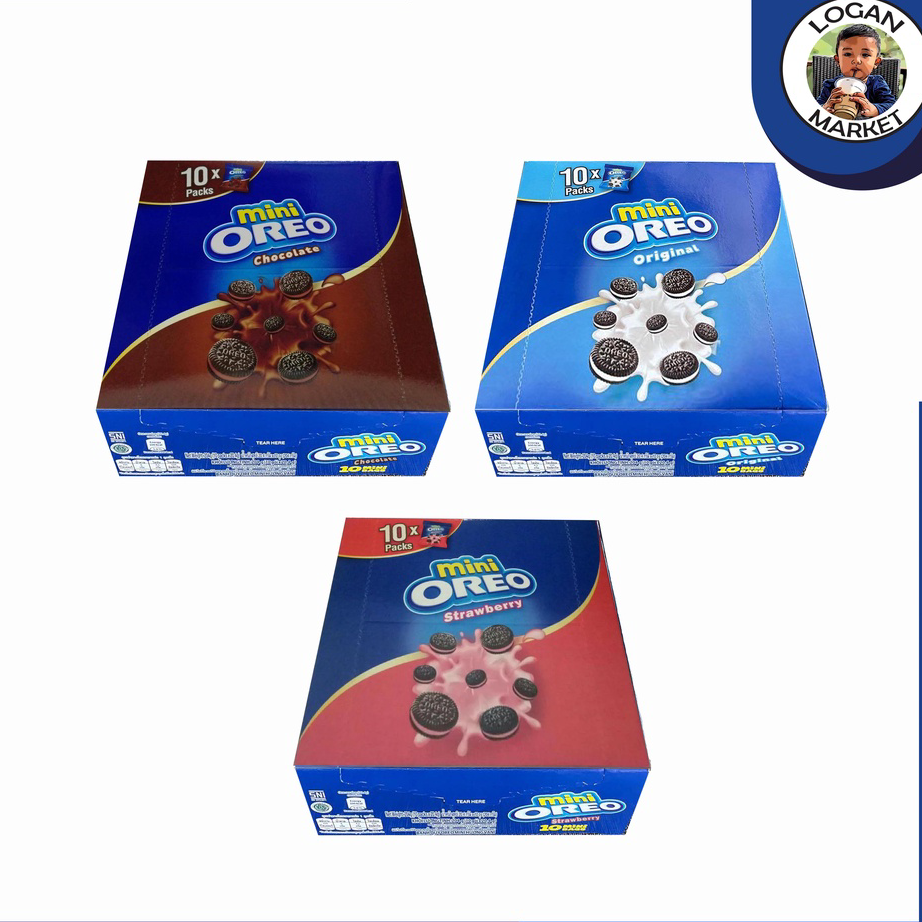 

Kirim Langsung Oreo Mini 10 Pack @ 20,4 gr All Variant Original Vanilla Vanila Coklat Strawberry Pasti Murah