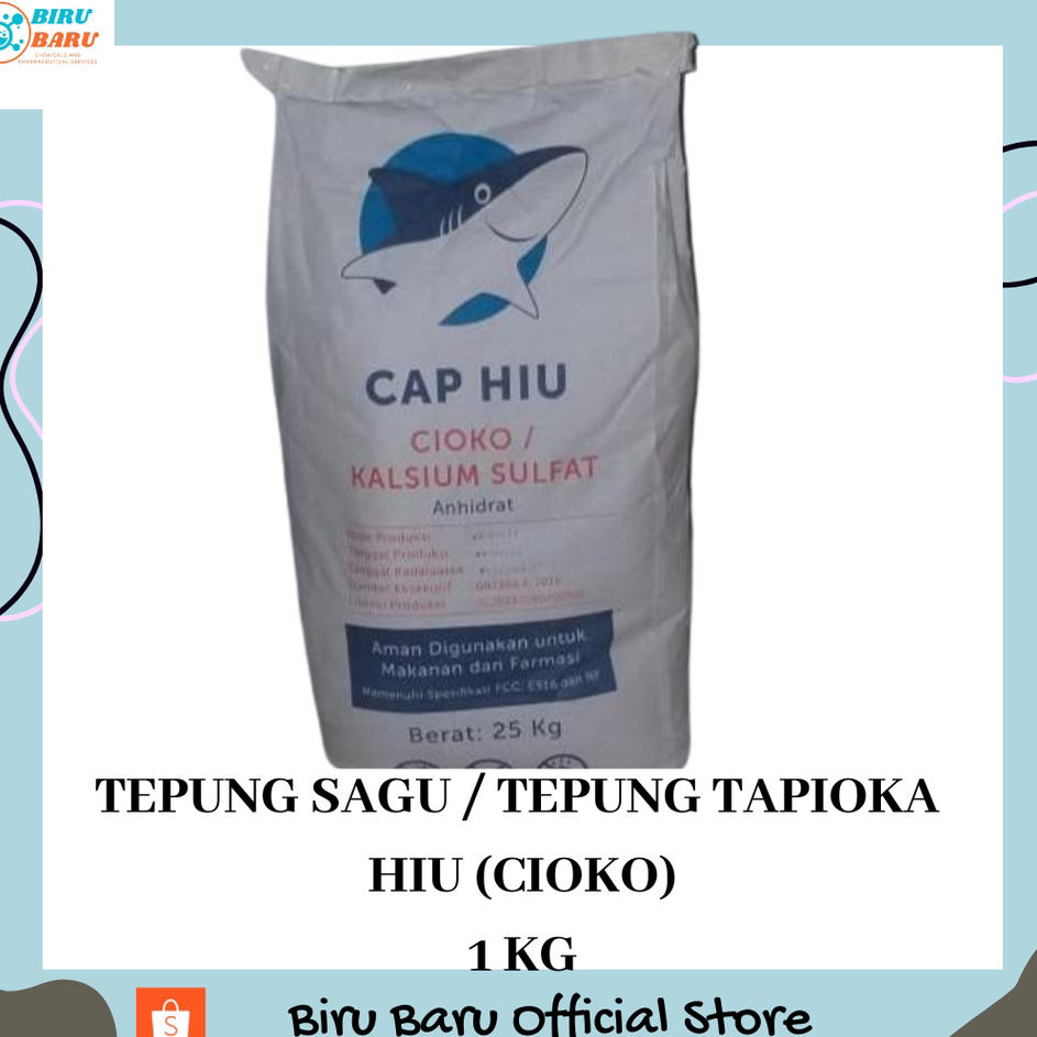 ➹→❆❂ CIOKO CAP HIU 1 KG KEMASAN REPACK FOOD GRADE BEST SELLER Ready