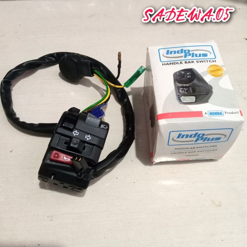 SAKLAR KIRI HOLDER KIRI VIXION OLD ORIGINAL MINDA BISA UNTUK MOTOR CB/ VARIO 150/ NMAX
