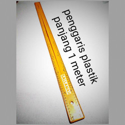 

penggaris plastik 1meter\100cm BAZIC