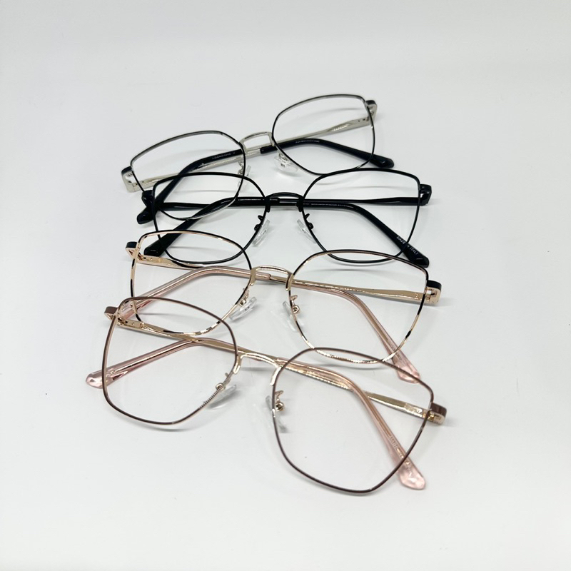 frame kacamata cat-eye besi
