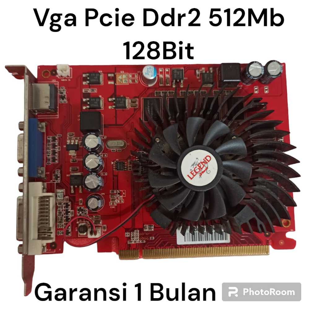 Vga pci express 512mb 128 bit