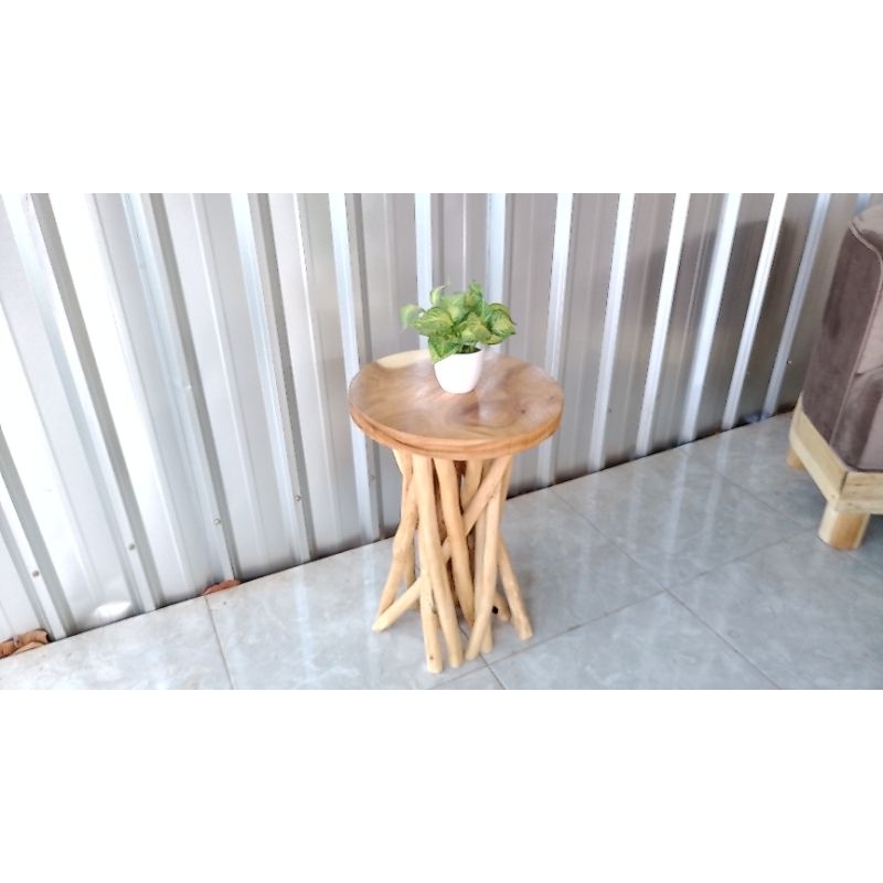 Meja Akar Kayu Jati