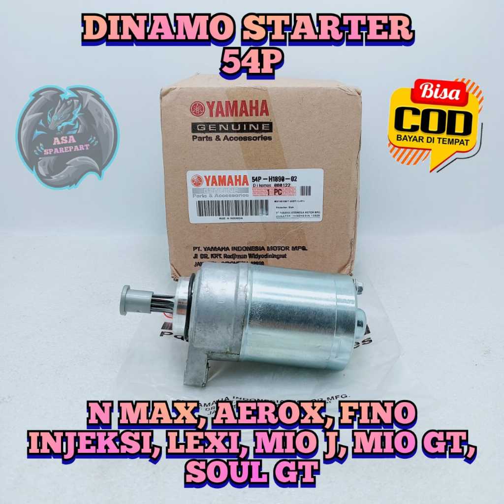 DINAMO STATER 54P ASLI ORIGINAL Motor YAMAHA Mio J , Mio GT , Mio M3 , Mio Z , Mio S , Mio Soul GT 1