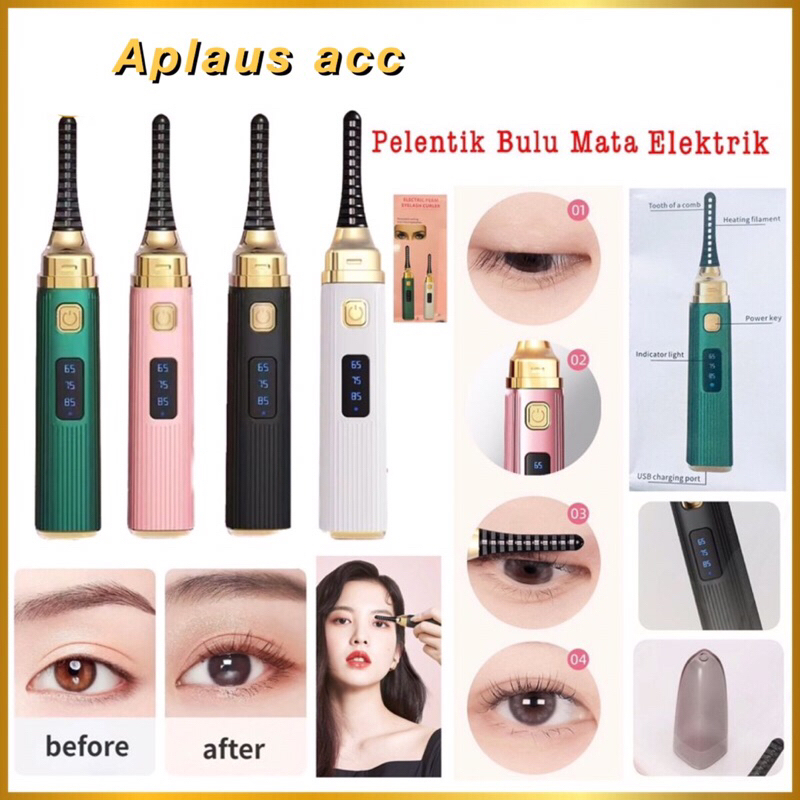 Alat Pelentik Bulu Mata Elektric Alat Penjepit Bulu Mata Tahan Lama portable