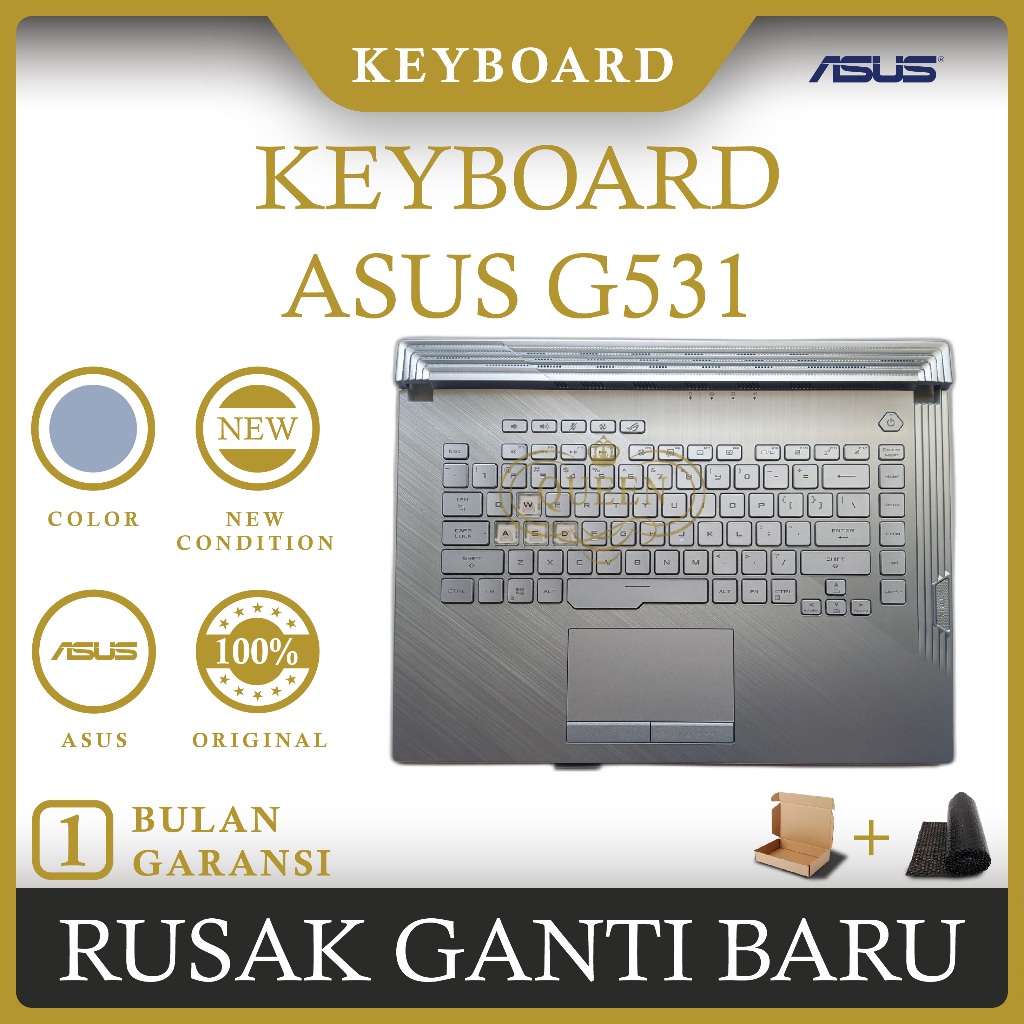 KEYBOARD FRAME LAPTOP ASUS ROG Strik G531 (Set Touchpad) ORIGINAL