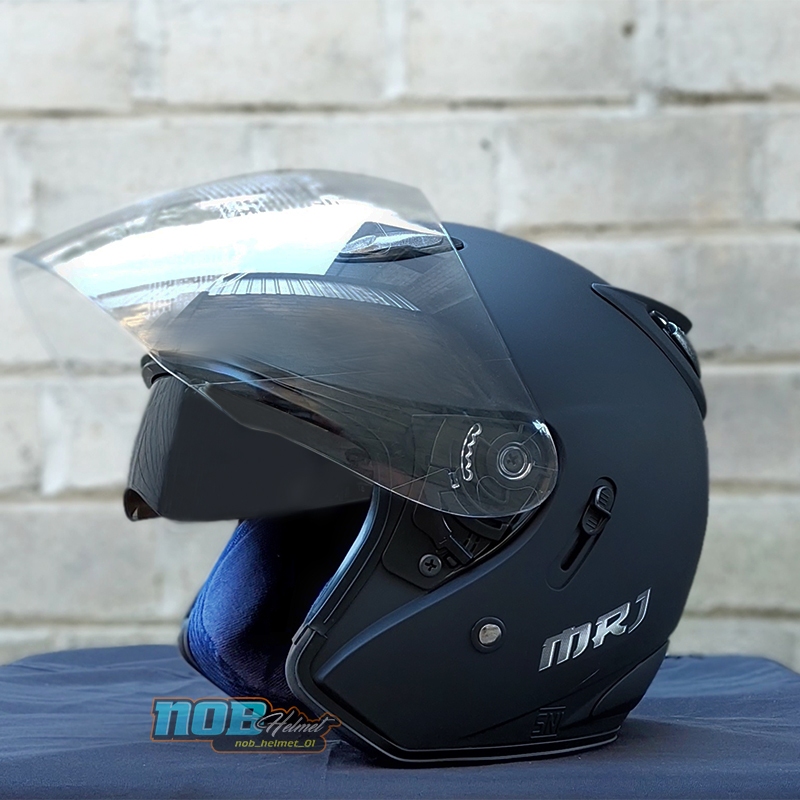 HELM DEWASA CENTRO DOUBLE VISOR MERK MRJ ORIGINAL