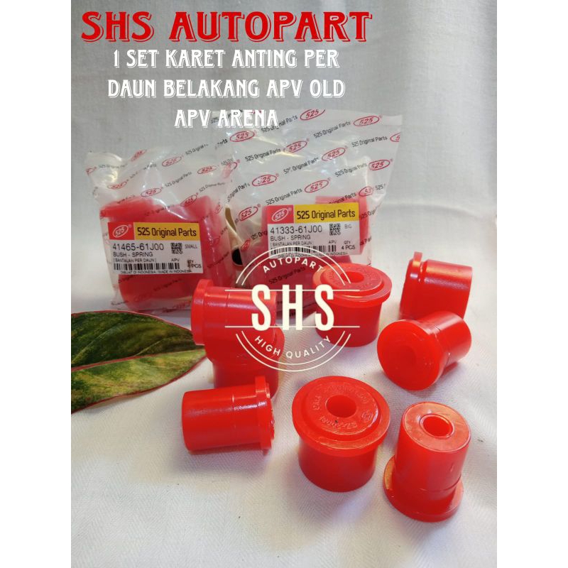 KARET BOS BUSHING ANTING PER DAUN BELAKANG(1 SET) - APV ARENA APV OLD