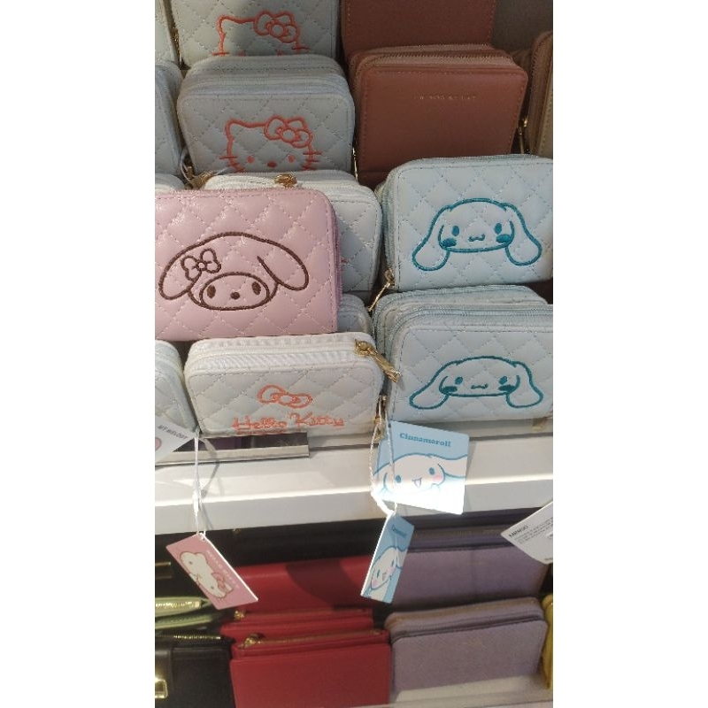 Jastip Dompet sisir tumblr Miniso x sanrio cinnamoroll melody hello kitty barbie