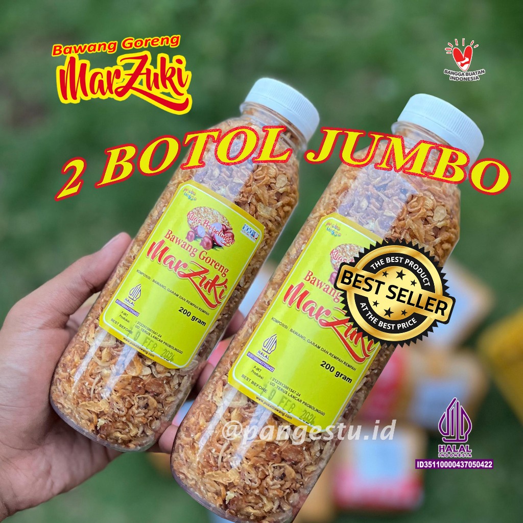 

bawang goreng marzuki 2 Botol Jumbo