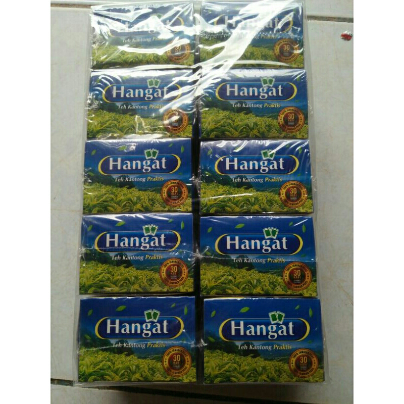 

Teh kotak hangat isi 10