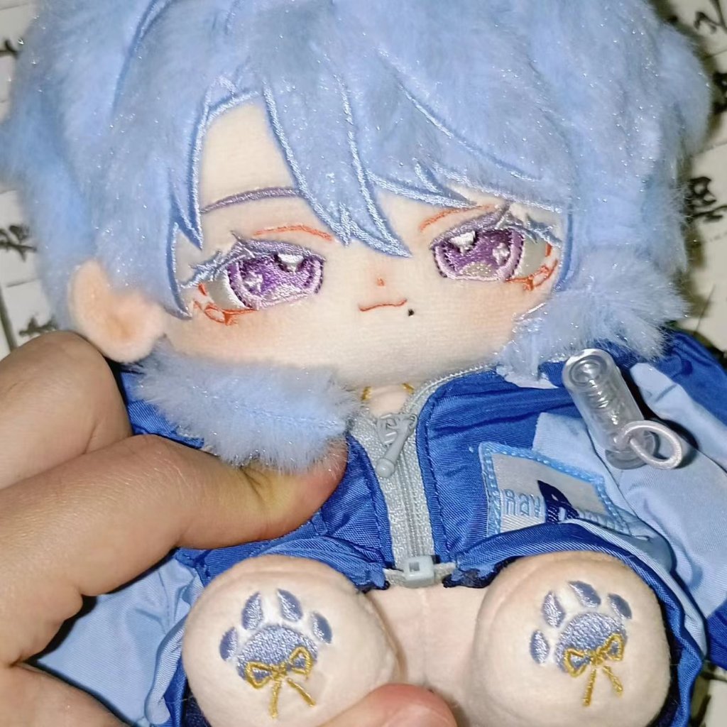 [READY STOCK] doll ayato genshin impact boneka kamisato ayato doll 20cm foxling