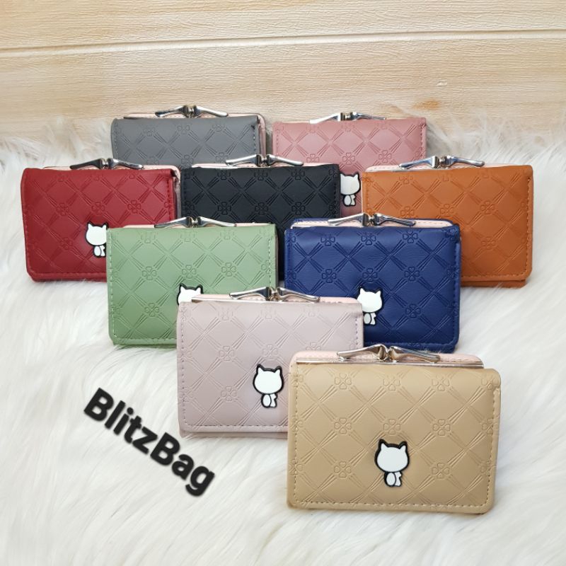 Dompet Mini Lipat Behel Coin Import/Dompet Mini Wanita
