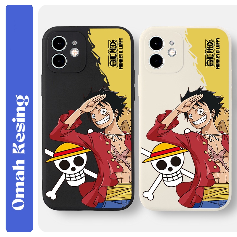 SOFTCASE IPHONE 6/6S/6 PLUS/6S PLUS/7/7 PLUS/8/8 PLUS/XR/11 ... NEW CASE MACARON MONKEY THE LUFFY