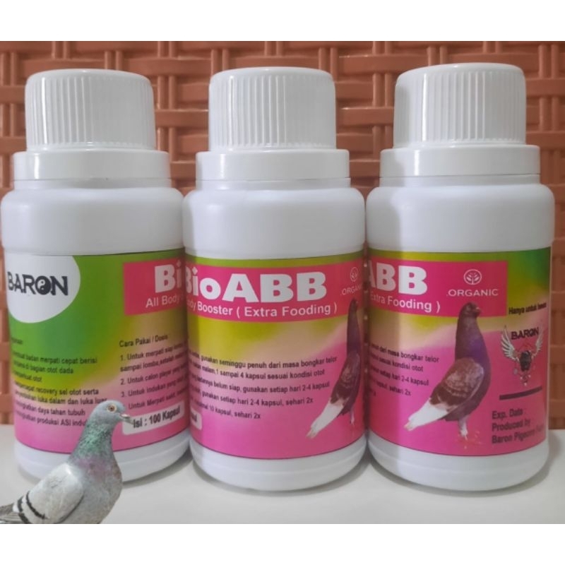 BARON BIO ABB All Body Boster Extra Fooding Merpati
